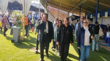 وكيل الشباب والرياضة بالإسكندرية تزور لجان انتخابات نادي سموحة – الصالح 13